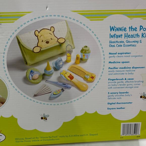 New in Box Summer Infant Disney Winnie the Pooh Y2k Health Care Baby Kit Pouch - Picture 5 of 8